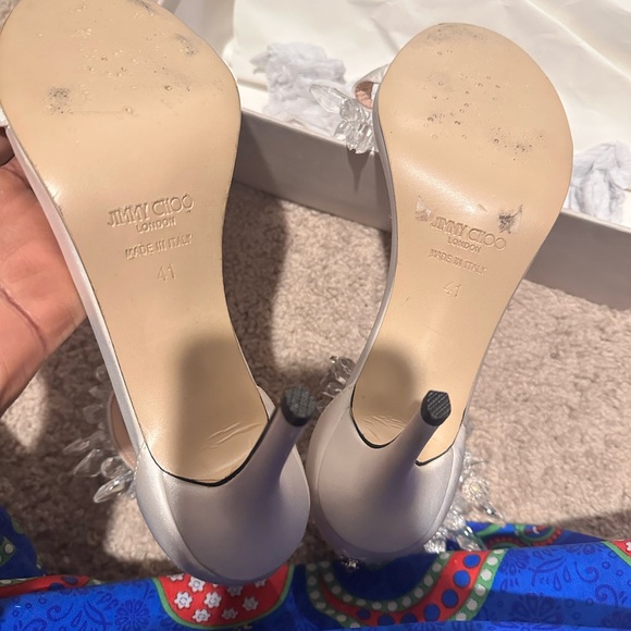 Jimmy Choo bridal heels - Picture 6 of 8